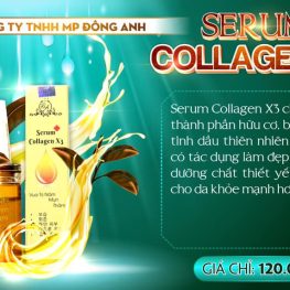 Serum Căng Bóng Da Collagen X3 Mỹ Phẩm Đông Anh - SERUM