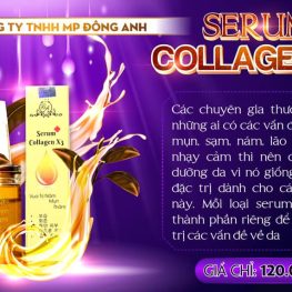 Serum Căng Bóng Da Collagen X3 Mỹ Phẩm Đông Anh - SERUM