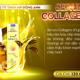 Serum Căng Bóng Da Collagen X3 Mỹ Phẩm Đông Anh - SERUM