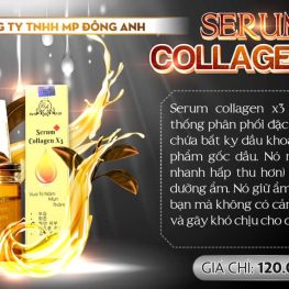 Serum Căng Bóng Da Collagen X3 Mỹ Phẩm Đông Anh - SERUM