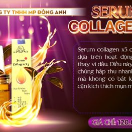 Serum Căng Bóng Da Collagen X3 Mỹ Phẩm Đông Anh - SERUM