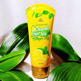 Gel tẩy tế bào chết Chanh Bạc Hà Collagen X3 Mỹ Phẩm Đông Anh - TX03