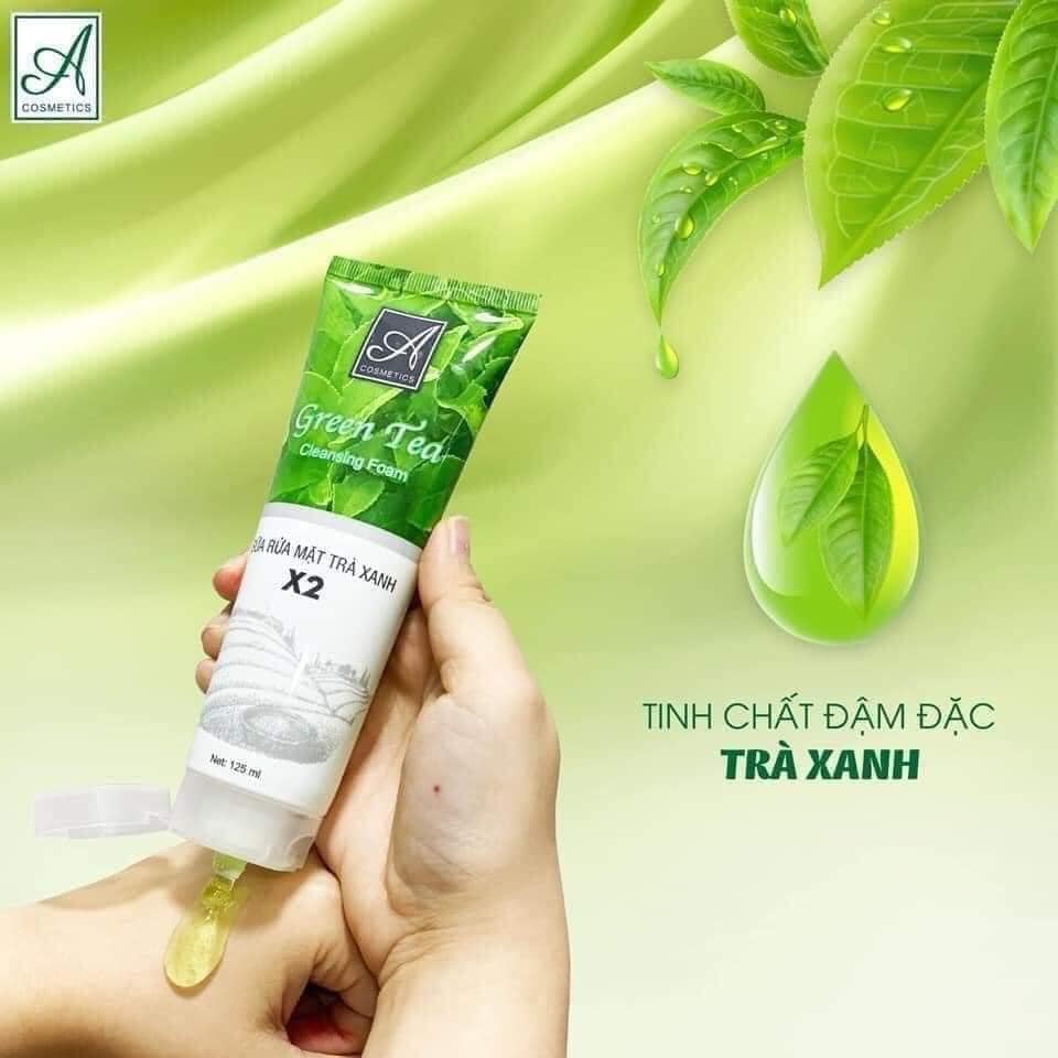 Sữa Rửa Mặt Trà Xanh A Cosmetics Mỹ Phẩm Phương Anh