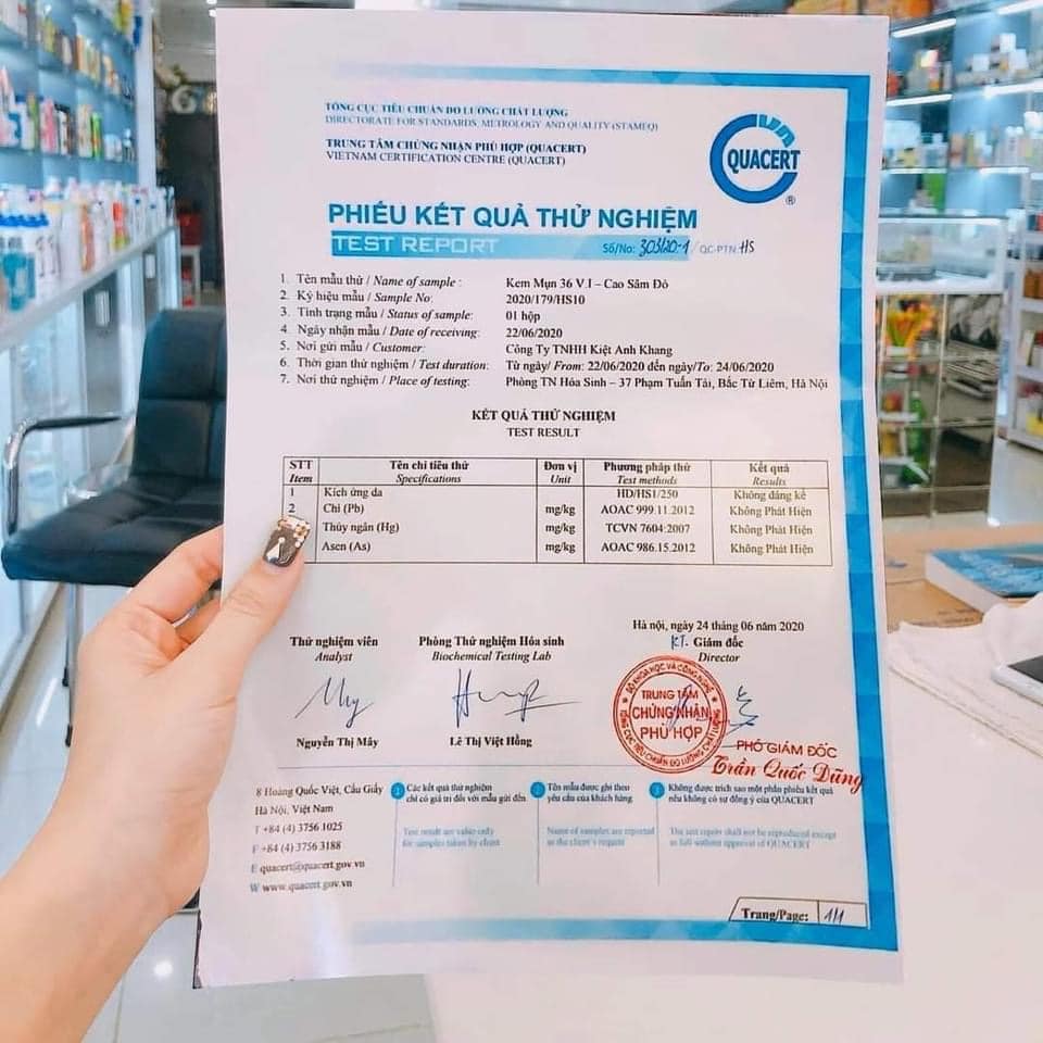 Cao Mụn Sâm Đỏ 36 Vị MeeA Organic Loại Lớn 15g