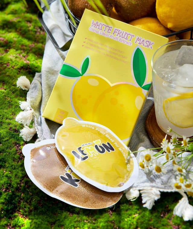 Ủ trắng chanh Lemon White Fruit Mask chính hãng - 8938521373636