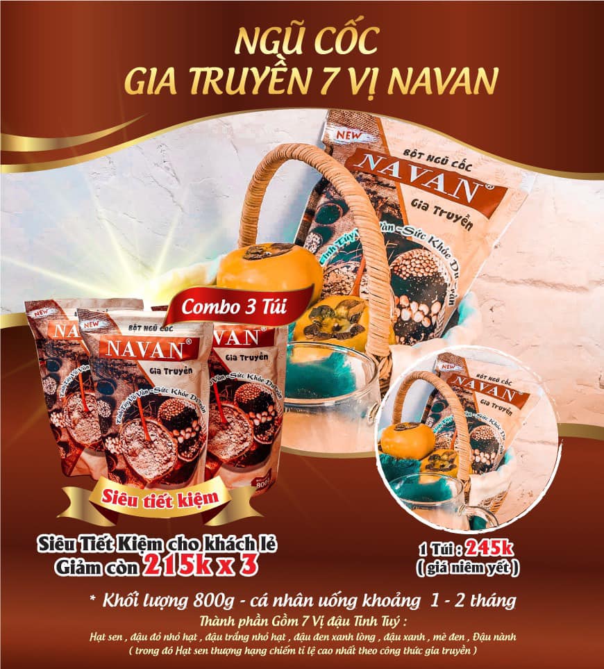 Bột Ngũ Cốc Dinh Dưỡng Navan
