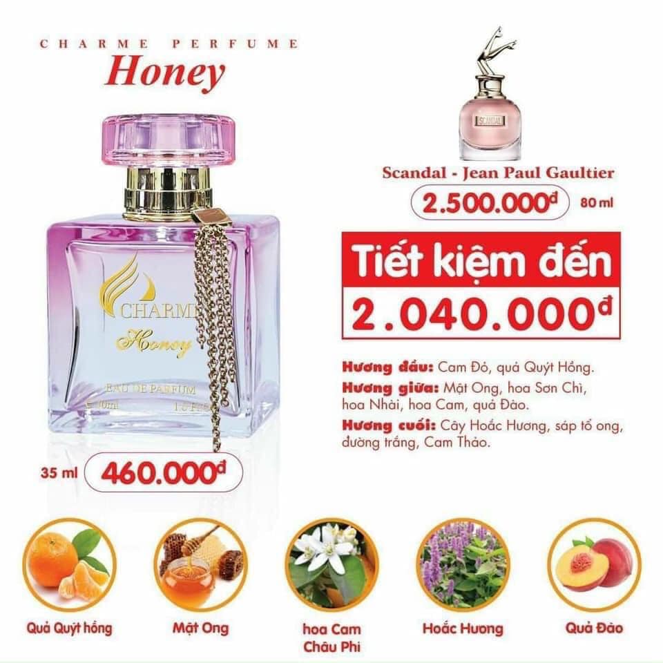 Nước hoa nữ Charme Honey 35ml chính hãng