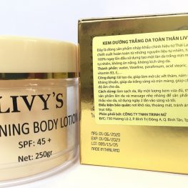 Kem body Livys hộp vàng hàng Thái Lan chính hãng - 8850094077776