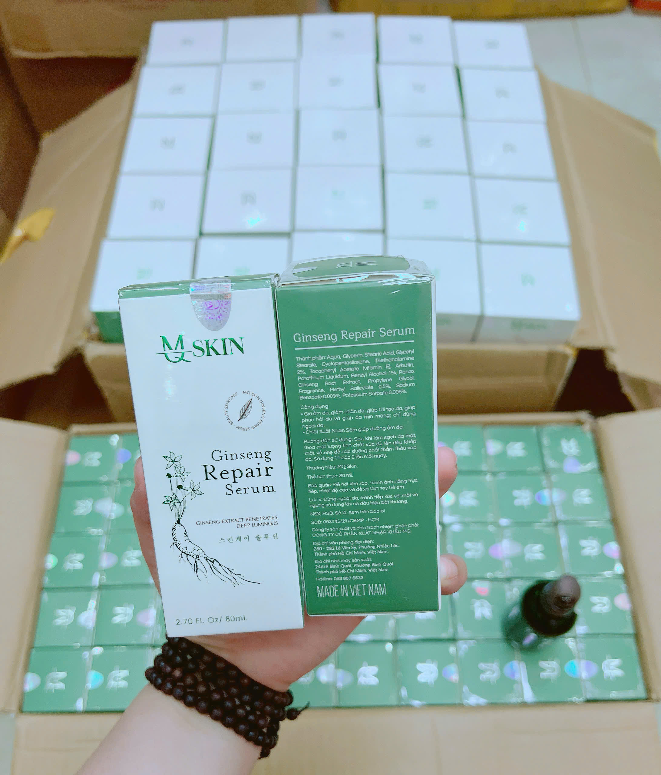 Sỉ serum Thay Da Nhân Sâm MQ Skin