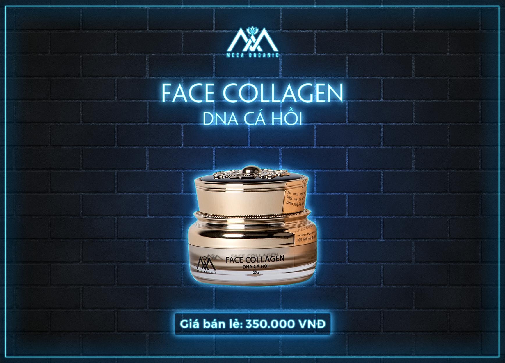 Kem face Collagen DNA Cá Hồi MeeA Organic chính hãng - FCA