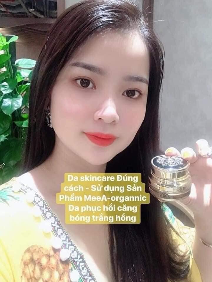 Kem face Collagen Luxury whirening MeeA Organic chính hãng