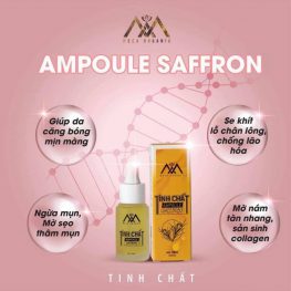 Tinh Chất Ampoule Saffron Meea Organic chính hãng