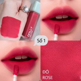 Son kem lì Dolly Super Matte chính hãng (mua 1 tặng 1) - 8938523870096