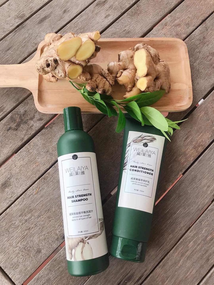 15100-co6-4.jpg Combo bộ dầu gội xả Weilaiya mọc tóc chiết xuất gừng xả - 6971025880370