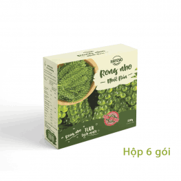 Rong nho tách nước Namiso hộp 6 gói chính hãng