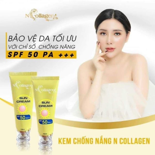15122-137ac1b4892f380cb7c651959dcce71e-1-10.jpg Kem Chống Nắng Sun Cream N Collagen - 8938526572041