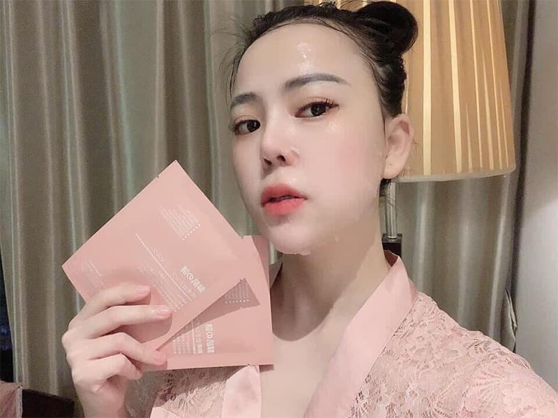Combo 10 mặt nạ Rwine Beauty Steam Cell Placenta Mask Nhật Bản