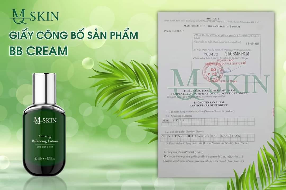 Kem Tái Tạo Da BB Cream MQ Skin