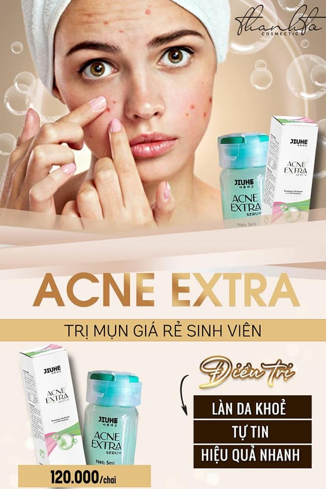 Serum Trị Mụn Jiuhe Acne Extra Thanh Tô Cosmetics - SRMJ