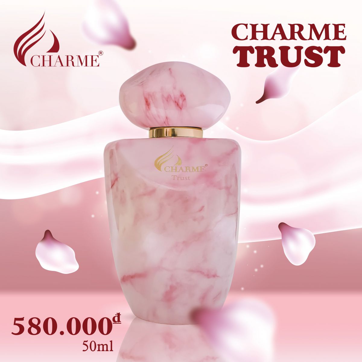 Nước hoa nữ charme trust 50ml chính hãng