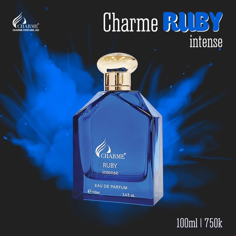 Nước hoa nam Charme Ruby Intense 100ml chính hãng - 8936194691002