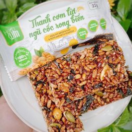 Combo 5 Thanh cơm lứt ngũ cốc rong biển HerbSlim Trấn Thành - RONGBIEN01