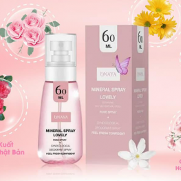 Xịt khoáng khử mùi vùng kính Minaral Spray Lovely ONAYA Chính hãng - 8938540224032