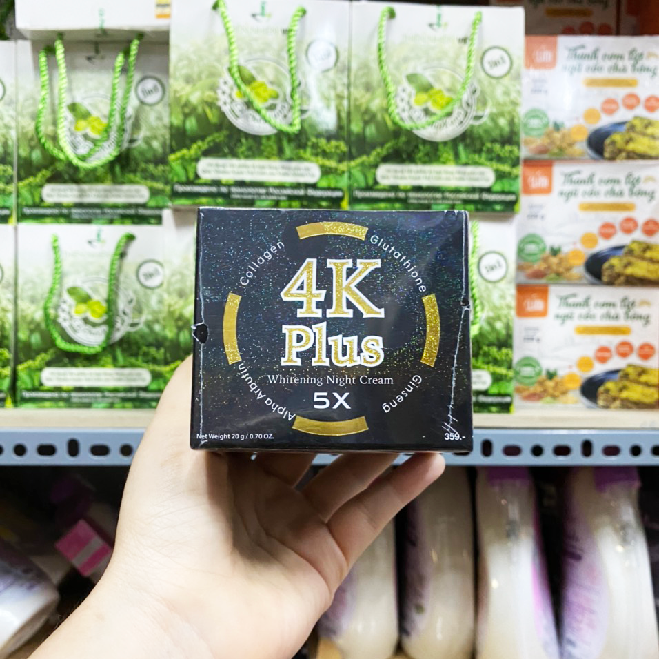 15458-z2722236768534-d5b2f12b394c371ab7277feac3f612ee-5.png Kem Dưỡng Trắng Da Ban Đêm 4K Plus 5X Màu Đen - 8858955005357