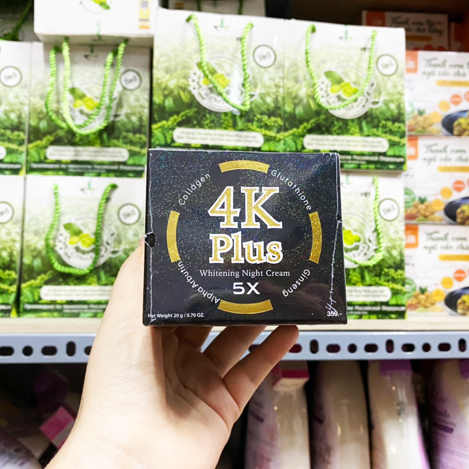 15458-z2722236769618-23fcc49a00f3955a0d5e3a7d72cd09d0-4.png Kem Dưỡng Trắng Da Ban Đêm 4K Plus 5X Màu Đen - 8858955005357