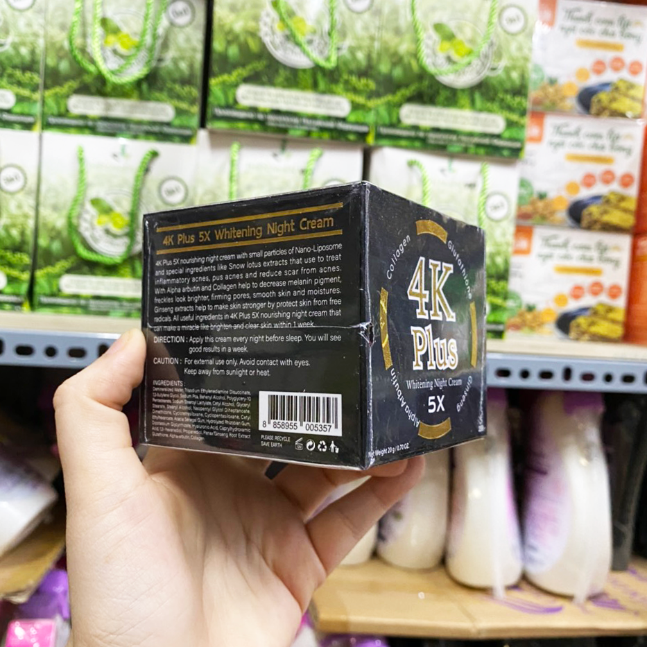 15458-z2722236779717-842c095d1d9c5e9b04bf75bf93b6a07c-5.png Kem Dưỡng Trắng Da Ban Đêm 4K Plus 5X Màu Đen - 8858955005357