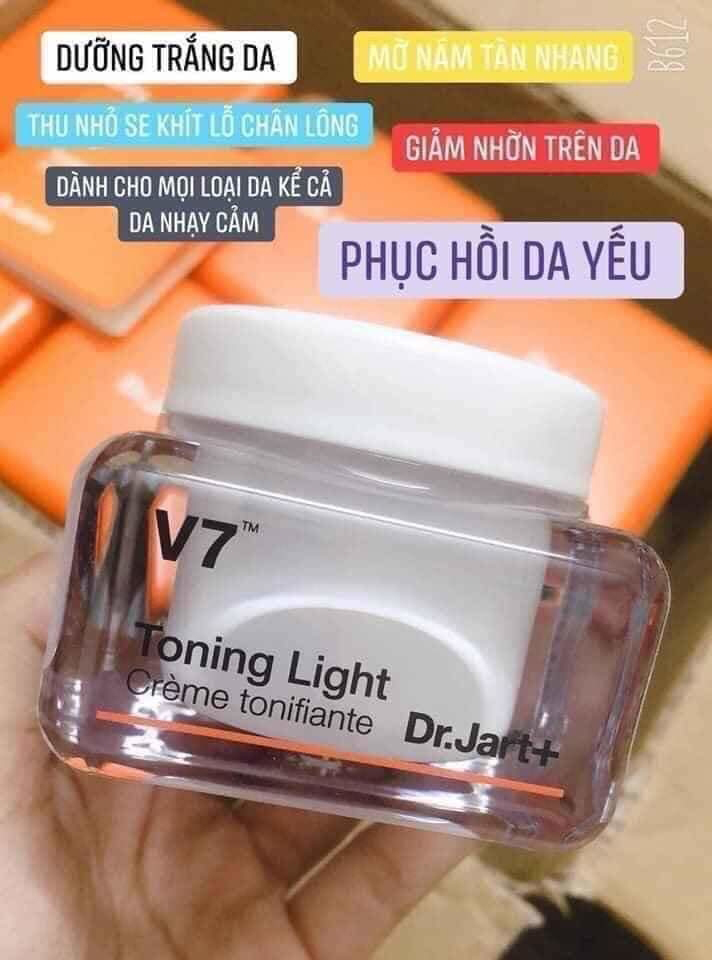 15477-0b957ebef0a70a7a680d9e8303d8fe04-10.jpg Kem Dưỡng Dr Jart+ 50ml V7 Toning Light Làm Sáng Da Mờ Thâm Nám - 8809535807472