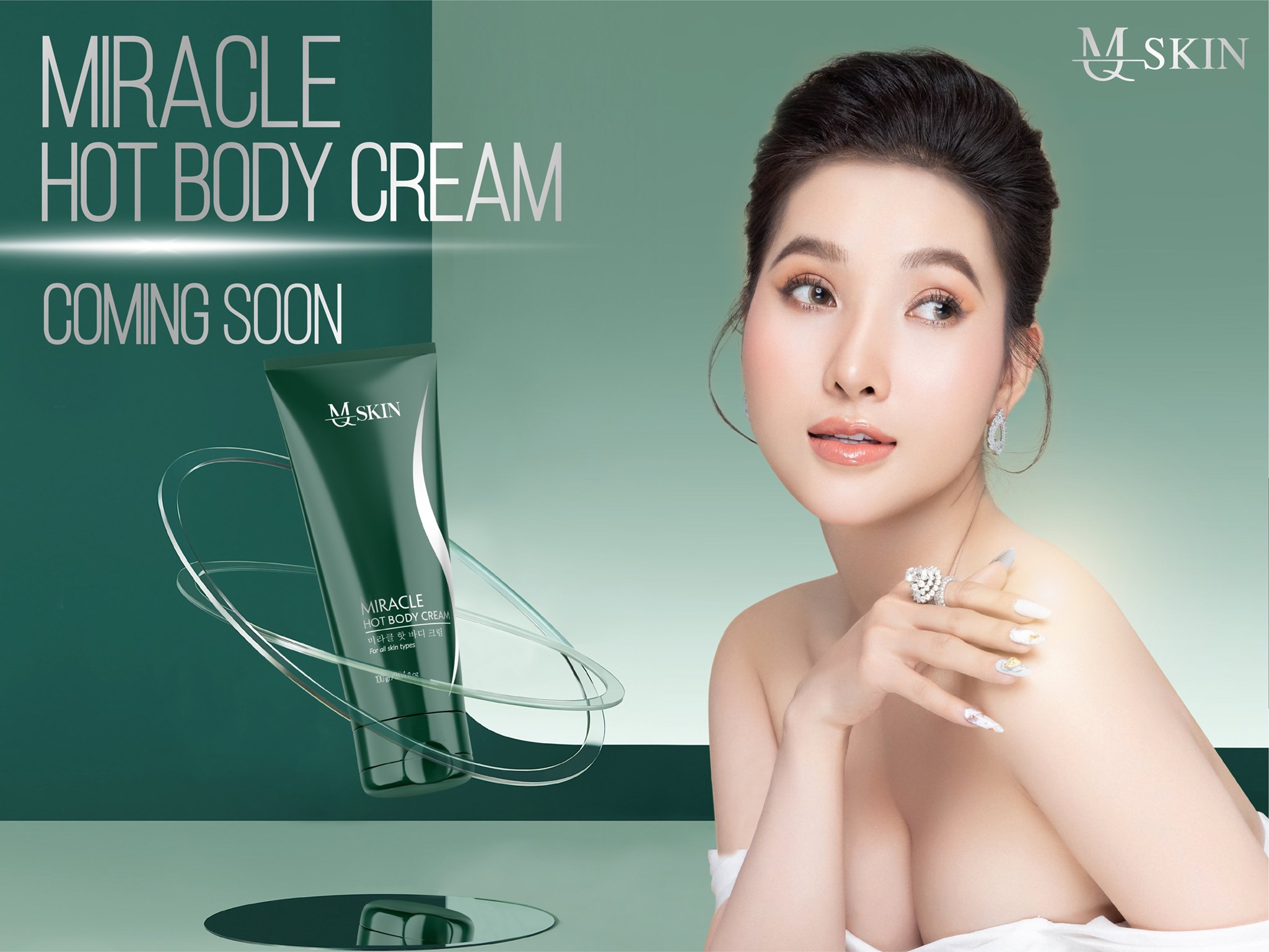 Kem Giảm Mỡ MQ Skin Miracle Hot Body Cream - 8936117150395