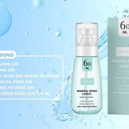 Xịt Khử Mùi Vùng Kín Onaya Màu Xanh Minaral Spray Lovely Peppermint - 8938540224049