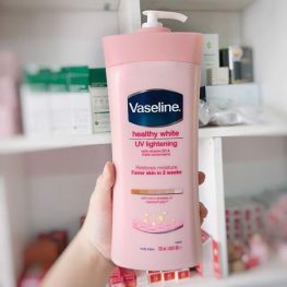 Sữa dưỡng thể trắng da Vaseline Healthy White 750ml Chính hãng - 8901030667428
