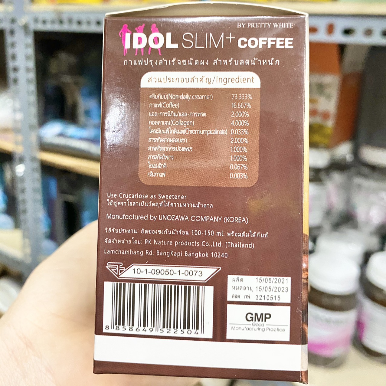 Cà Phê Giảm Cân Idol Slim Thái Lan