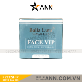 Kem Face VIP Balla Luta Nhỏ Hộp Xanh 25G - FACEVIPXANH01