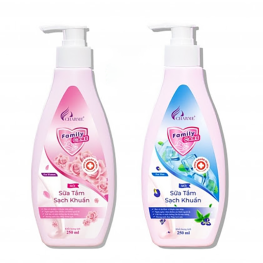Combo 2 Chai Sữa Tắm Sạch Khuẩn Charme Family Care - 8936194691590