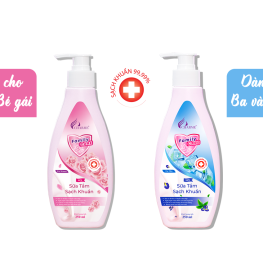 Combo 2 Chai Sữa Tắm Sạch Khuẩn Charme Family Care - 8936194691590