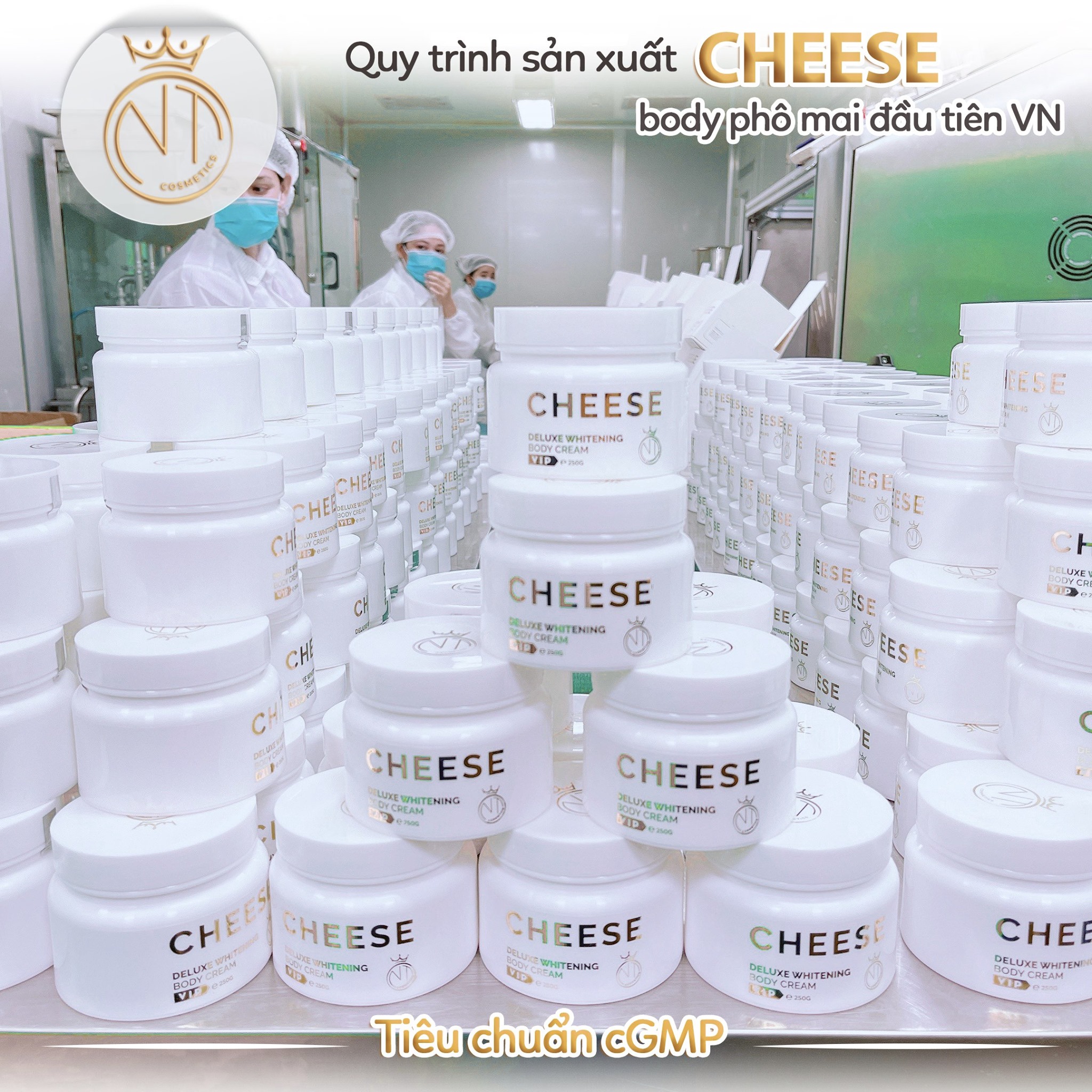 Kem Body Phô Mai Cheese Ngọc Tú Cosmetics
