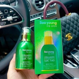 Serum tinh chất lục tảo Collagen Essence Soo Young chính hãng - 8938532152022