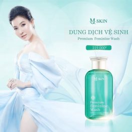 Dung dịch vệ sinh phụ nữ MQ Skin Premium Feminine wash chính hãng - 8936117150432