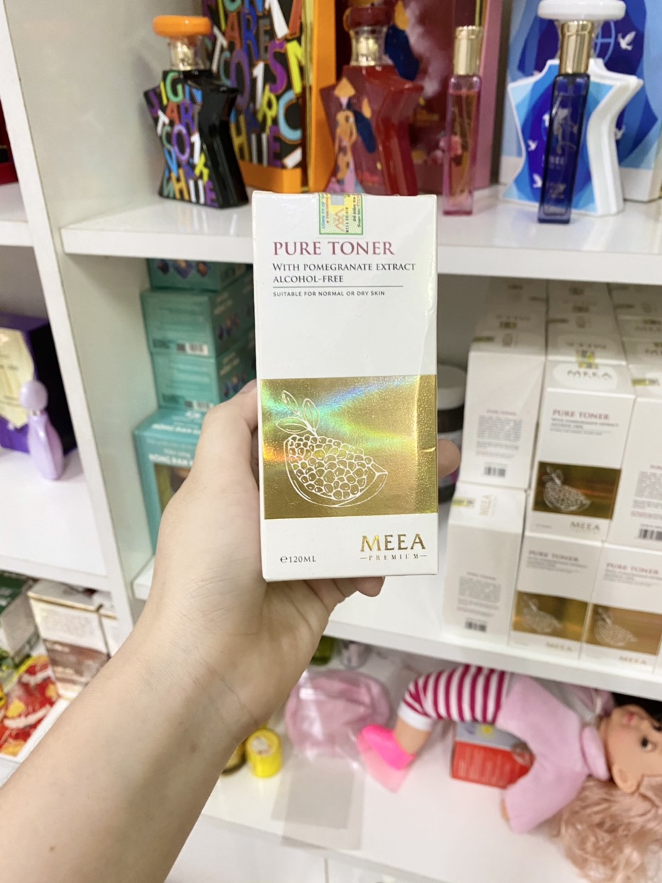 15861-z3089815682250-3be3bb2317e35774445e437546258e60.jpg Toner lựu đỏ Pure MeeA Organic chính hãng - 8938534672092