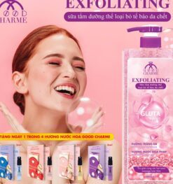 Sữa Tắm Cho Nữ Tẩy Tế Bào Da Chết Charme Exfoliating 900ml - 8936194691552