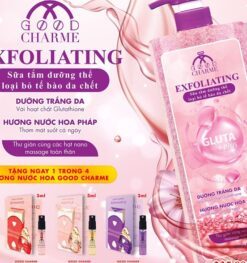 Sữa Tắm Cho Nữ Tẩy Tế Bào Da Chết Charme Exfoliating 900ml - 8936194691552