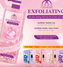Sữa Tắm Cho Nữ Tẩy Tế Bào Da Chết Charme Exfoliating 900ml - 8936194691552