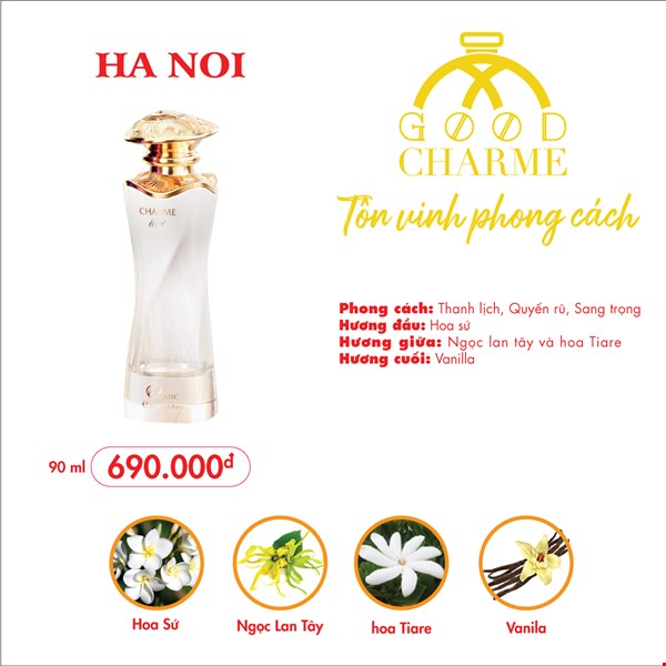 Nước Hoa Nữ Charme Ha Noi Good Charme - 8936194691729