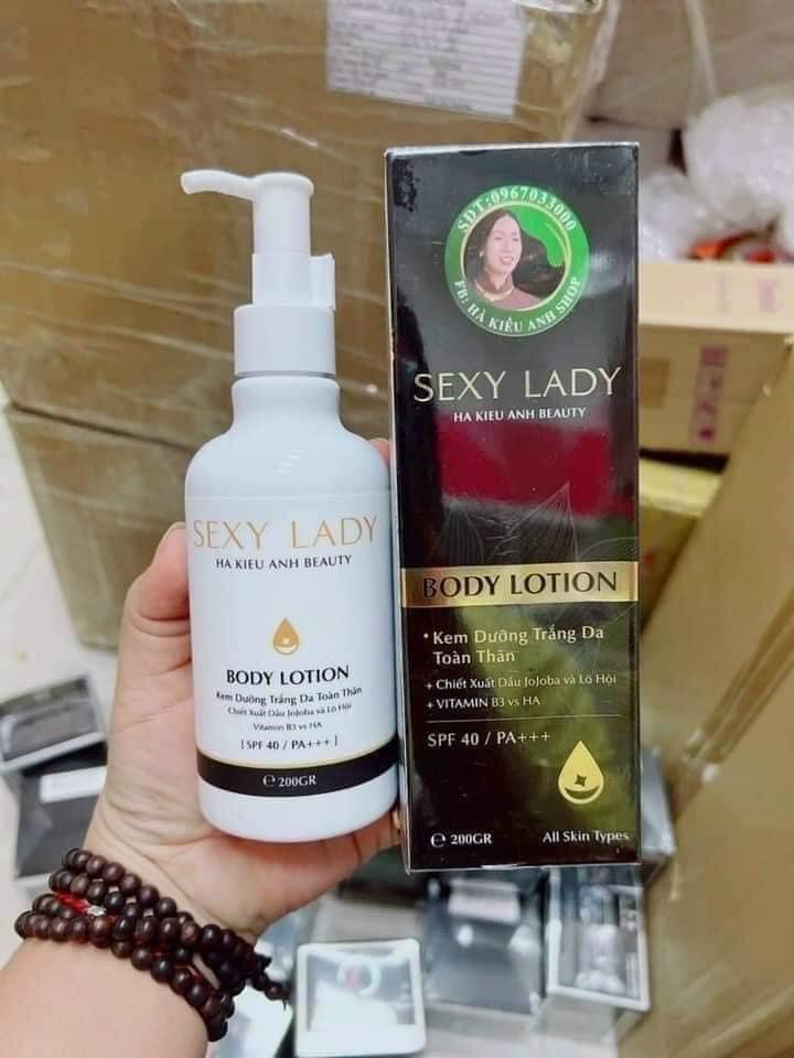Kem body Sexy lady Hà Kiều Anh Shop Chính Hãng - 8936088011824