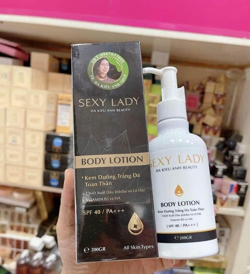 Kem body Sexy lady Hà Kiều Anh Shop Chính Hãng - 8936088011824