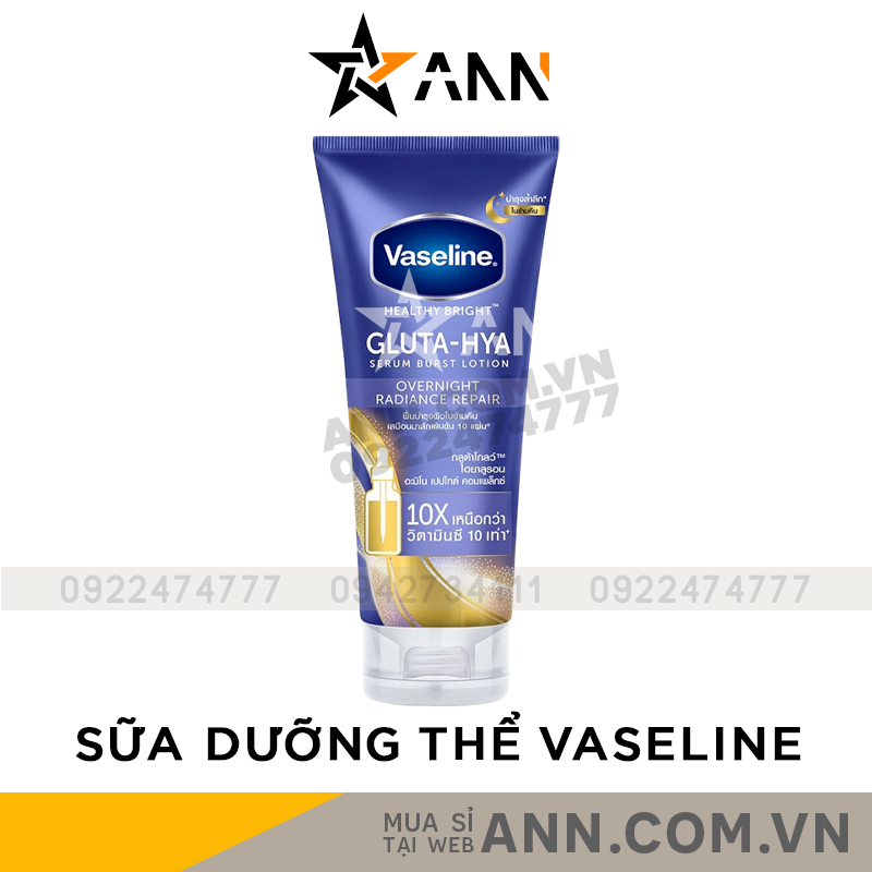 16499_acfsdvfsd_20240724171756-1.png Kem Dưỡng Thể Vaseline Màu Xanh 10X Gluta Hya Overnight Thái Lan - 8851932439756