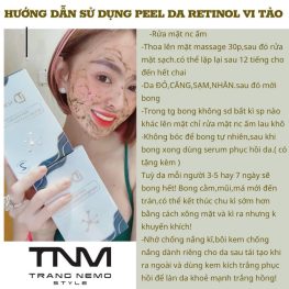 Peel Da Vi Tảo Retinol Số 2 Trang Nemo - 8938529944999